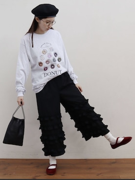 ねねこさん（レディース・161cm）の冬コーディネート