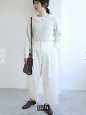 ねねこさん(レディース・161cm)の冬コーディネート