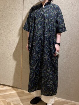 「yuni（ユニ　）のアイテム（ワンピース/ドレス）」を使った、ねねこさん（レディース・165cm）の春コーディネート