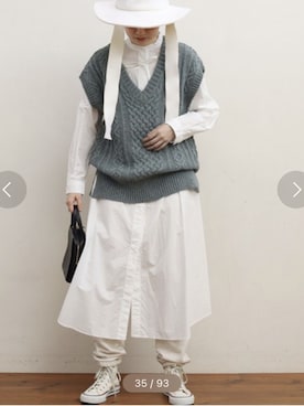 ねねこさん(レディース・161cm)の冬コーディネート