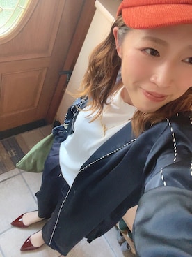 「rag & bone（ラグアンドボーン）のアイテム（トップス）」を使った、gyooooさん（レディース・150cm）の秋コーディネート
