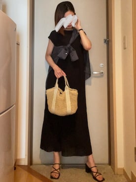 「Simplicite（サンプリシテ）のアイテム（シューズ）」を使った、hikariさん（レディース・162cm）の春コーディネート