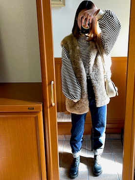 hikariさん（レディース・162cm）の冬コーディネート