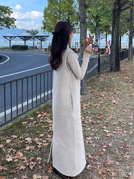 「mood for a day（ムードフォーアデイ）のアイテム」を使った、　　　𝘆𝘂𝘂さん（レディース・152cm）の秋コーディネート