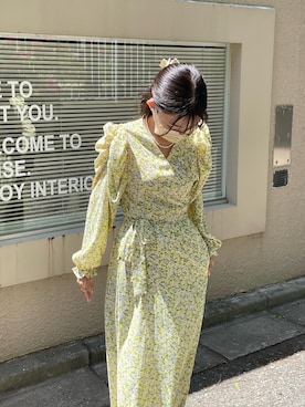 「mood for a day（ムードフォーアデイ）のアイテム」を使った、　　　𝘆𝘂𝘂さん（レディース・152cm）の春コーディネート