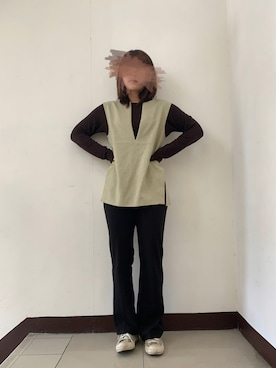 ććさん（レディース・158cm）の冬コーディネート