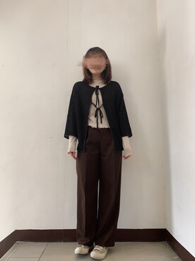 ććさん（レディース・158cm）の冬コーディネート