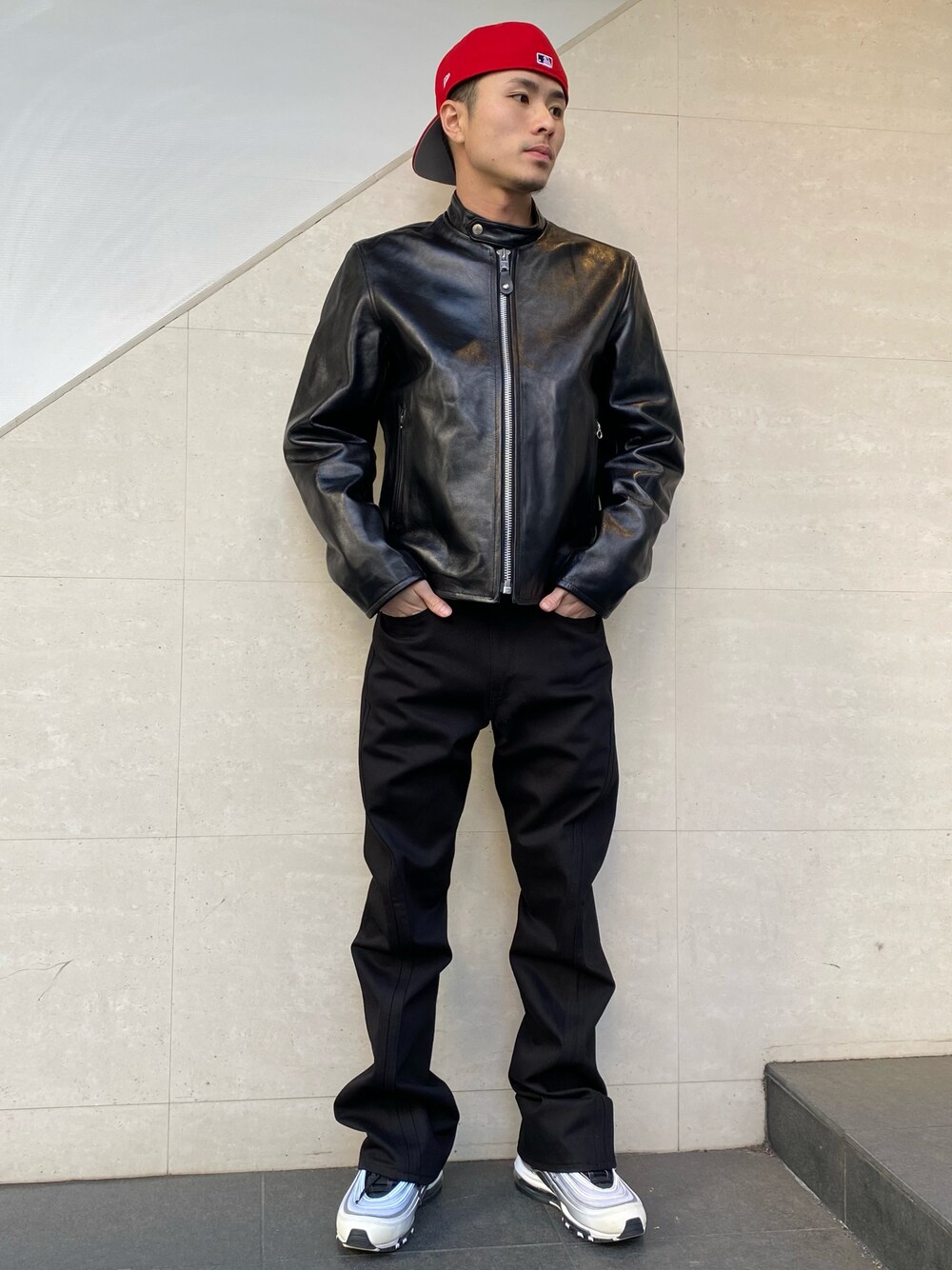 B2nd メンズM シングルライダース ブラック 【公式通販】