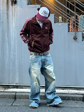 「リラックススタイル」｜「アイテム（ジャケット/アウター）」を使った、ikumi901さん（メンズ・169cm）の冬コーディネート