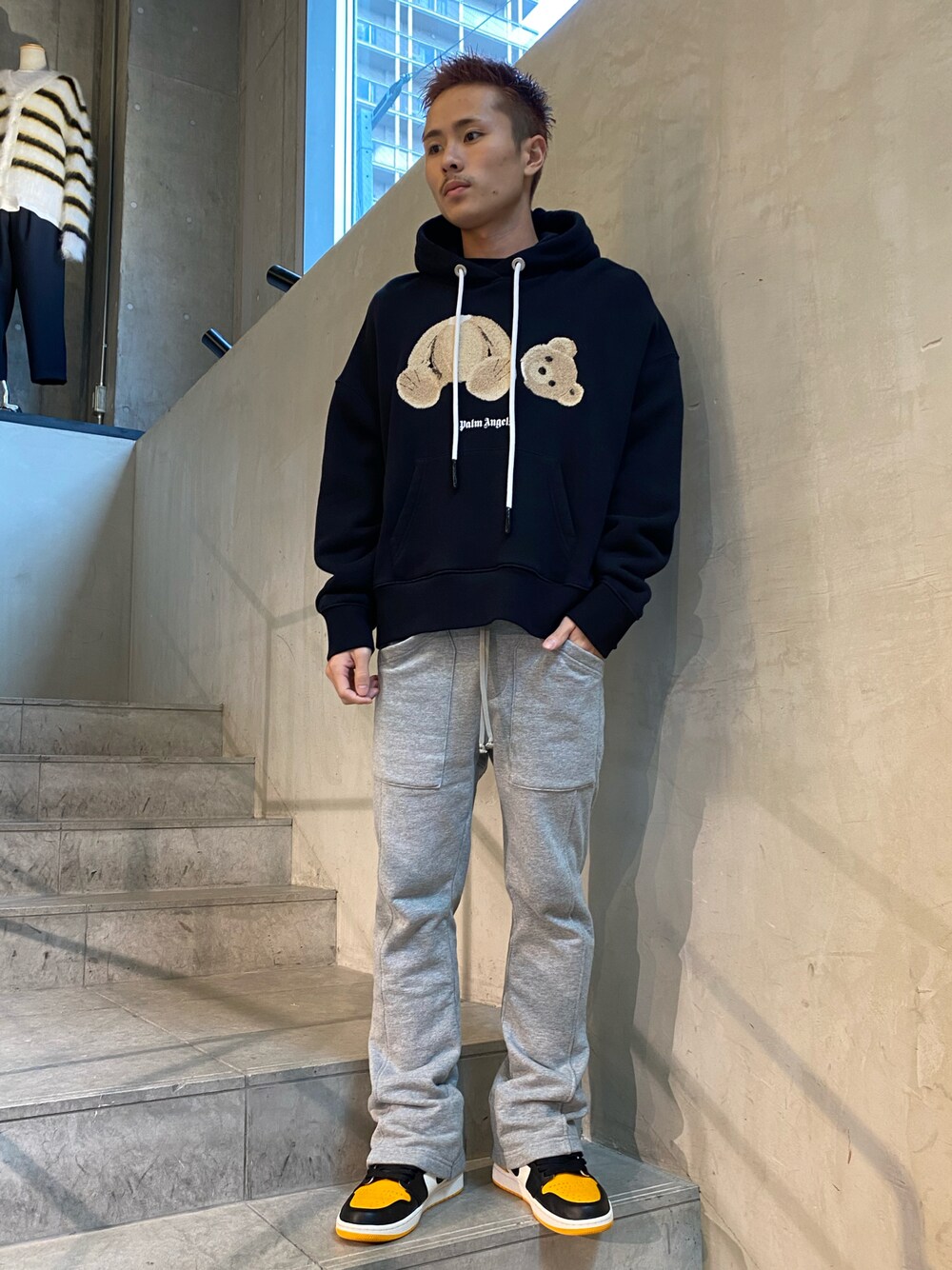 B'2nd（ビーセカンド）の「LAid Back (レイドバック)BACK ZIPPED SWEAT