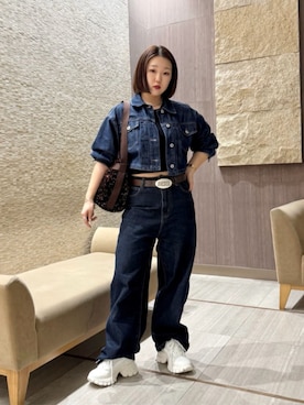 「SY UNITED ARROWS（シーユナイテッドアローズ）のアイテム」を使った、藤井　オデット エ オディール スタッフさん（レディース・155cm）の春コーディネート