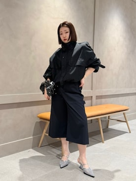 「SY UNITED ARROWS（シーユナイテッドアローズ）のアイテム」を使った、藤井　オデット エ オディール スタッフさん（レディース・155cm）の春コーディネート