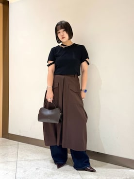 藤井 オデット エ オディール スタッフさん(レディース・155cm)の秋コーディネート