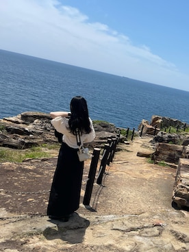 michaさん（レディース・154cm）の春コーディネート