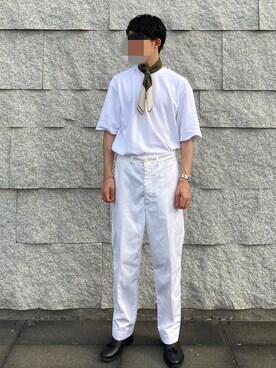 「e.sen（イーセン）のアイテム」を使った、coronさん（メンズ・183cm）の夏コーディネート