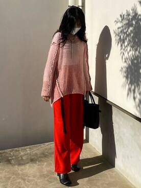「PAMEO POSE」｜「アイテム（ブーツ）」を使った、Aさん（レディース・160cm）の秋コーディネート