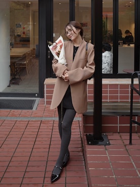 「Ameri（アメリ）のアイテム」を使った、sayakaさん（レディース・162cm）の秋コーディネート