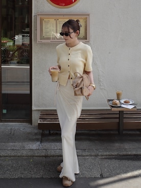 「UR'S（ユアーズ）のアイテム」を使った、sayakaさん（レディース・162cm）の春コーディネート