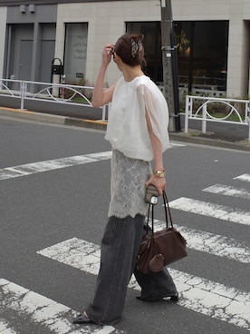 sayakaさん（レディース・162cm）の夏コーディネート
