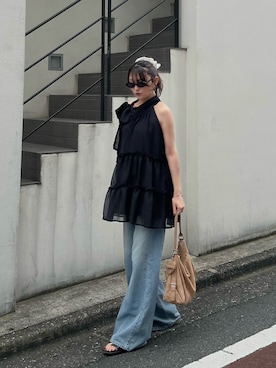 「アイテム（シューズ）」を使った、sayakaさん（骨格ナチュラル・レディース・162cm）の夏コーディネート
