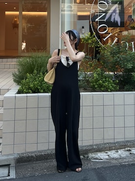 「ADAM ET ROPE'（アダムエロペ）のアイテム」を使った、sayakaさん（骨格ナチュラル・レディース・162cm）の夏コーディネート