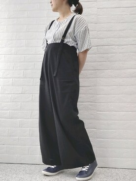 「BELLUNA PLUS（ベルーナ）のアイテム」を使った、SAIさん（レディース・153cm）の夏コーディネート