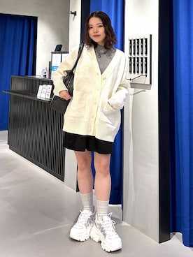 「PBLIM（ページボーイリム）のアイテム」を使った、うなちゃんさん（レディース・152cm）の冬コーディネート