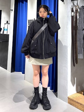 「PAGEBOY（ページボーイ）のアイテム」を使った、うなちゃんさん（レディース・152cm）の秋コーディネート