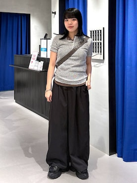 「PBLIM（ページボーイリム）のアイテム」を使った、うなちゃんさん（レディース・152cm）の夏コーディネート