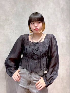 うなちゃんさんの「ラインソールローファー」を使ったコーディネート