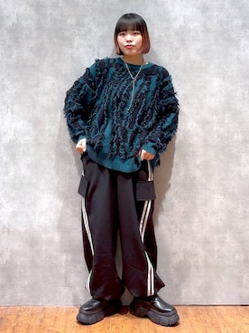 うなちゃんさん（レディース・152cm）の冬コーディネート