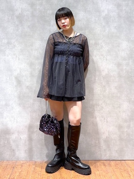 うなちゃんさん(レディース・152cm)の冬コーディネート