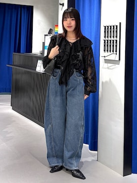 うなちゃんさん（レディース・152cm）の春コーディネート