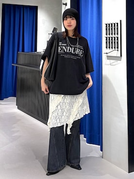 うなちゃんさん（レディース・152cm）の春コーディネート