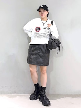 うなちゃんさん（レディース・152cm）の秋コーディネート