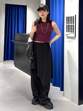 「PAGEBOY（ページボーイ）のアイテム（パンツ）」を使った、うなちゃんさん（レディース・152cm）の春コーディネート