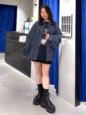 うなちゃんさん（レディース・152cm）の冬コーディネート