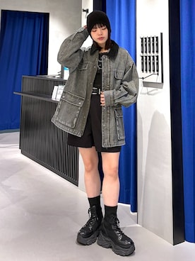 うなちゃんさん（レディース・152cm）の春コーディネート