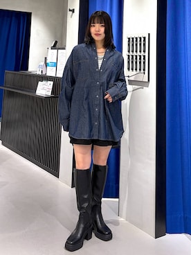 うなちゃんさん（レディース・152cm）の冬コーディネート