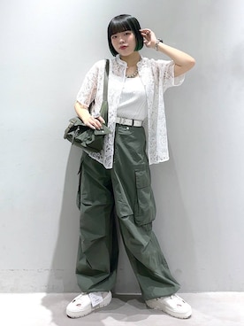 うなちゃんさん（レディース・152cm）の春コーディネート