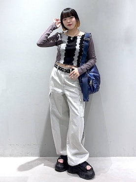 うなちゃんさん（レディース・152cm）の春コーディネート