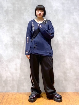 うなちゃんさん（レディース・152cm）の秋コーディネート