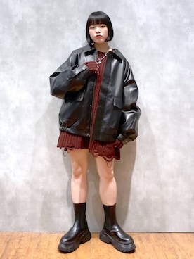 うなちゃんさん（レディース・152cm）の秋コーディネート