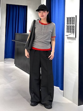 「PAGEBOY（ページボーイ）のアイテム（バッグ）」を使った、うなちゃんさん（レディース・152cm）の春コーディネート