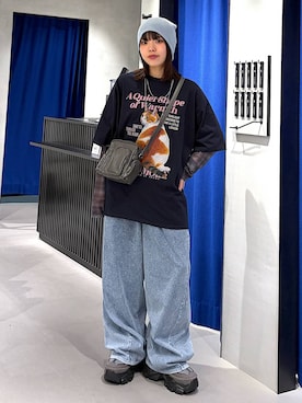 うなちゃんさん（レディース・152cm）の春コーディネート