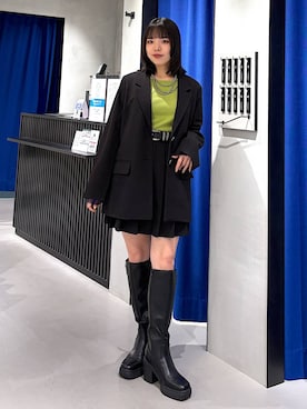 うなちゃんさん（レディース・152cm）の冬コーディネート