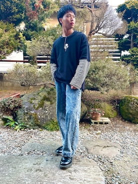 YUMEさん（メンズ・175cm）の春コーディネート