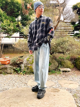 YUMEさん(メンズ・175cm)の春コーディネート