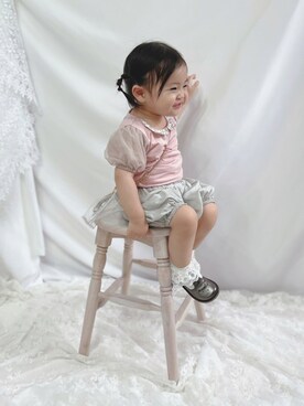 女の子ベビー のキッズ人気ファッションコーディネート Wear