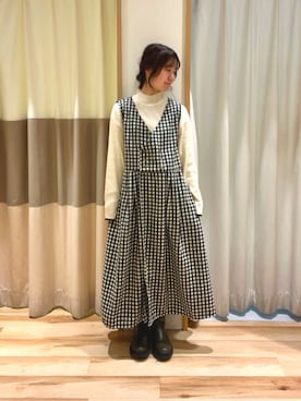 しば。さん（レディース・152cm）の冬コーディネート